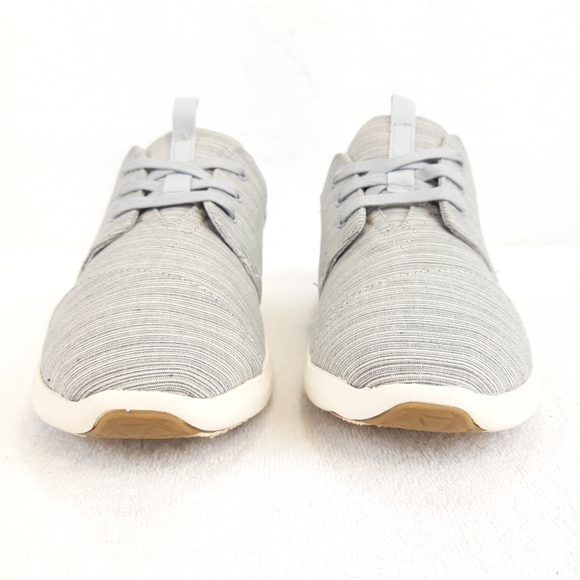NWOT. TOMS LACE UP GRAY SNEAKERS - Picture 11 of 15